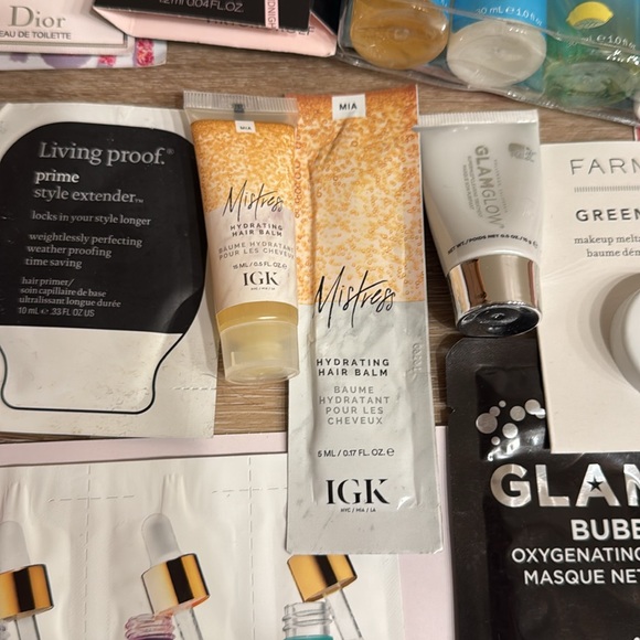 Perfume Hair Mask Samples Lot Merit Brush - Picture 5 of 9